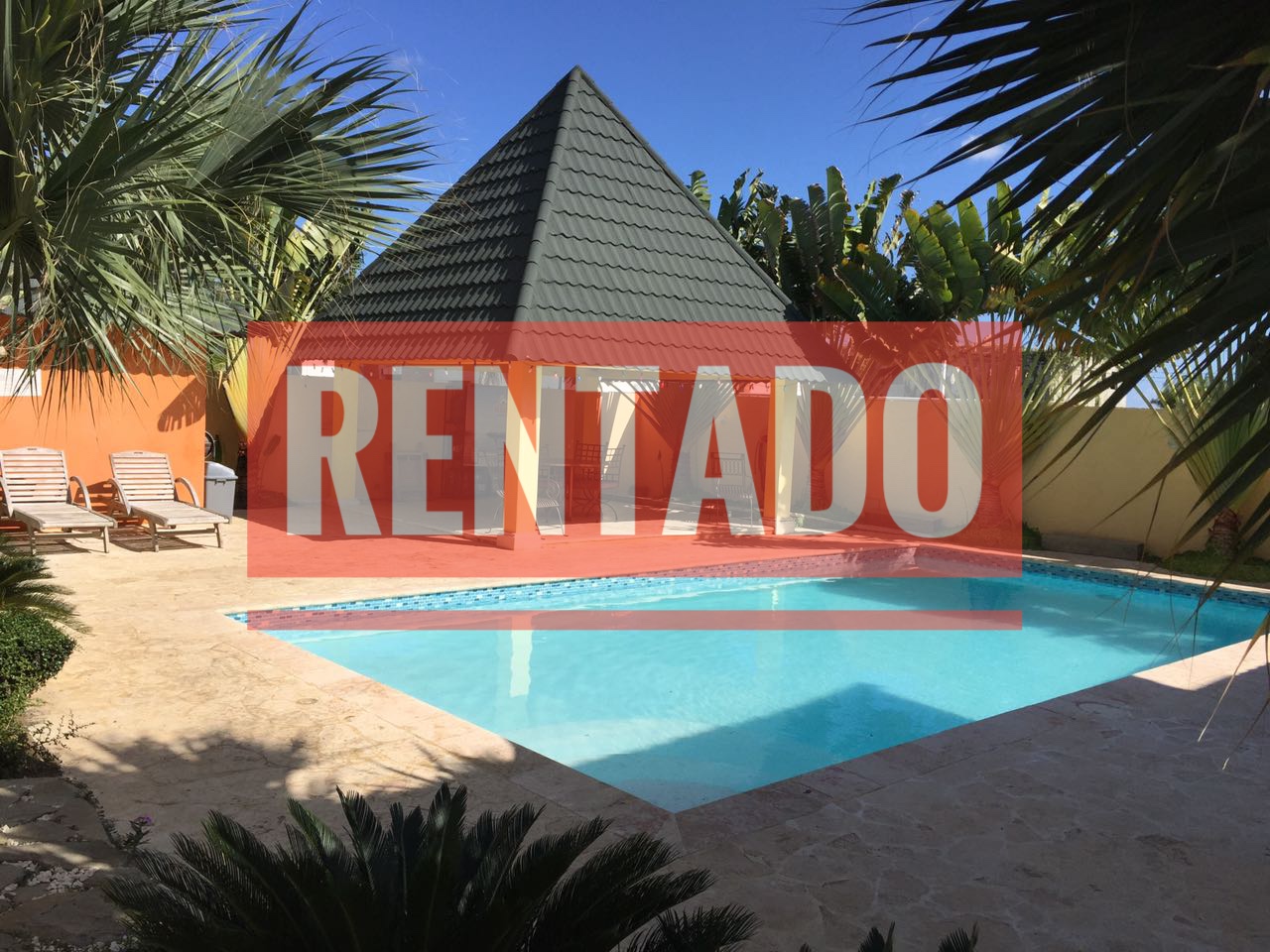 Renta de casa independiente en residencial Bávaro-Punta Cana